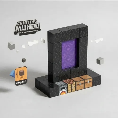 Bloco magnético minecraft 34 PCs