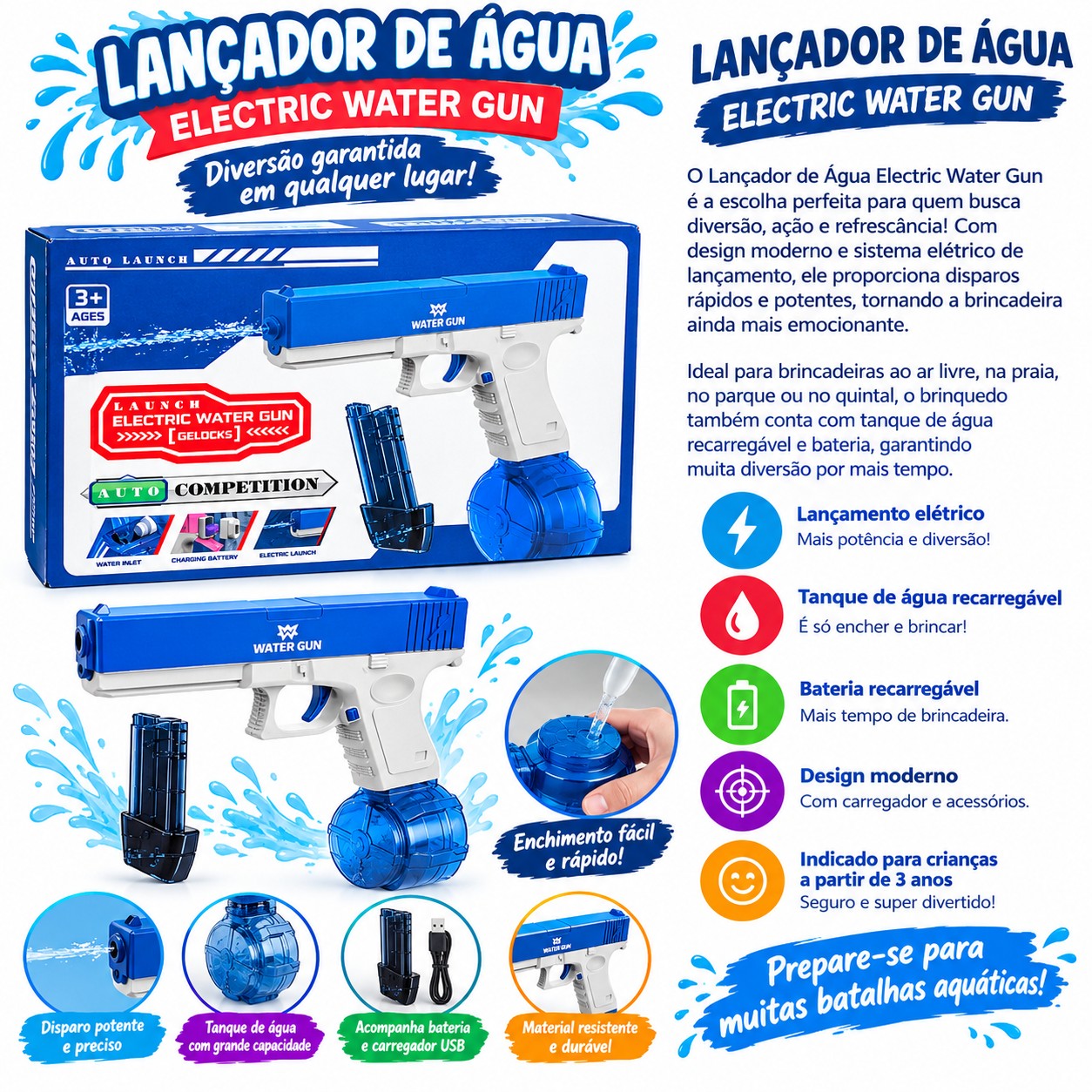 arma de agua