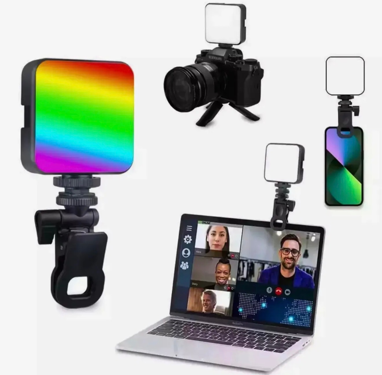 Luz led para celular RGB
